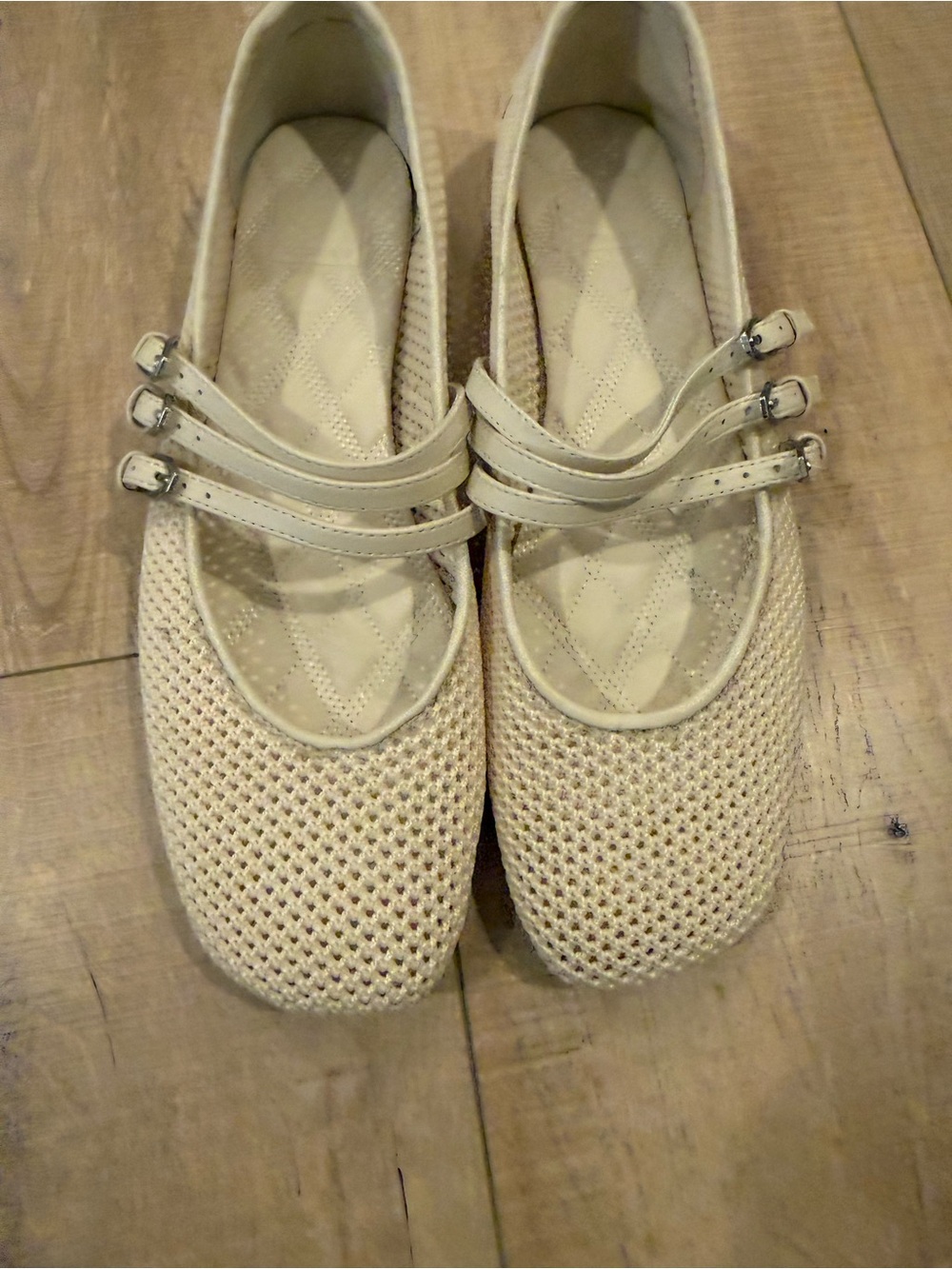 Dolce Vita Alisen Mesh Mary Jane Flat (natural), sz 8.5 - Picture 4 of 16